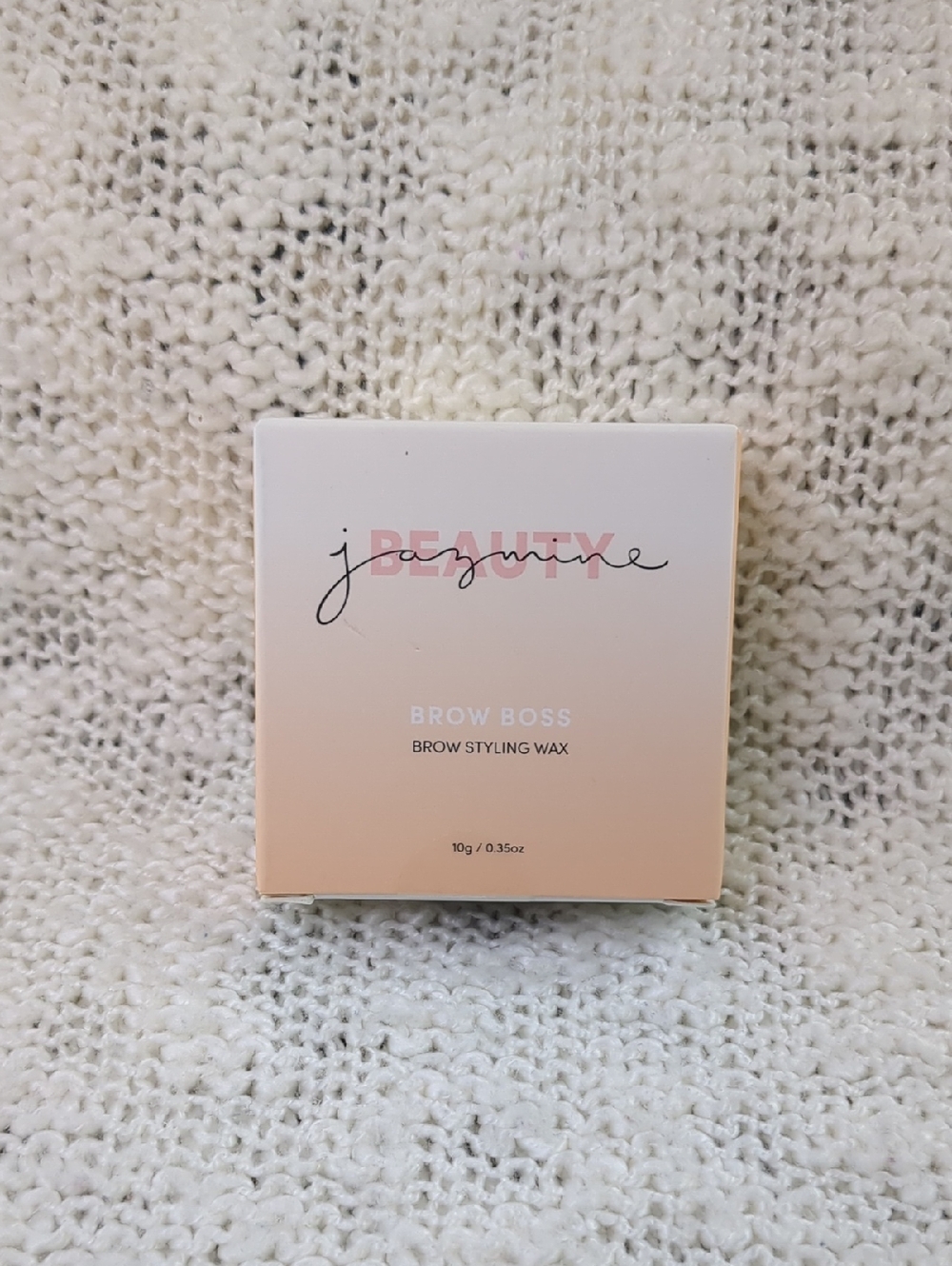 Jazmine Beauty Brow Boss Clear Gel Brow Pomade, 10mg/0.35oz